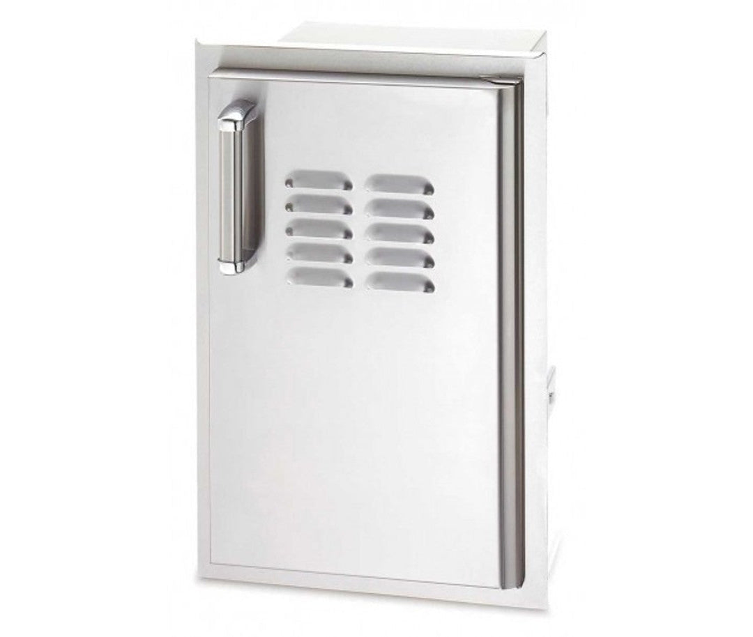 Fire Magic Stainless steel vented outdoor kitchen access door 53820SC-TR for grill island cabinets with handle
