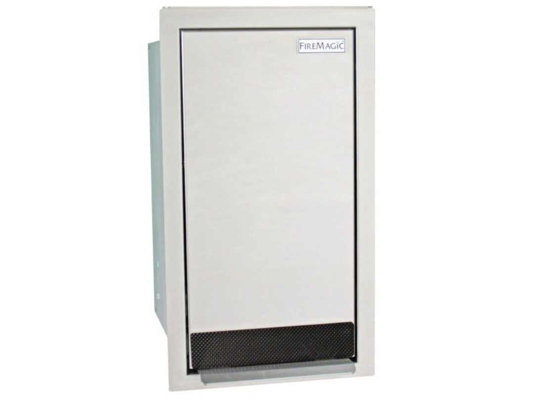 Fire Magic 53825 stainless steel outdoor kitchen access door with vented kickplate for built-in grill island