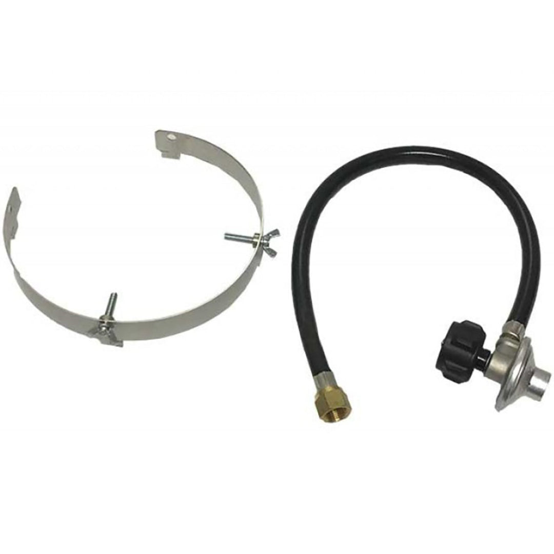 American Outdoor Grill AOG CK-43-LP natural gas to propane grill conversion kit with LP regulator hose and stainless steel mounting clamp