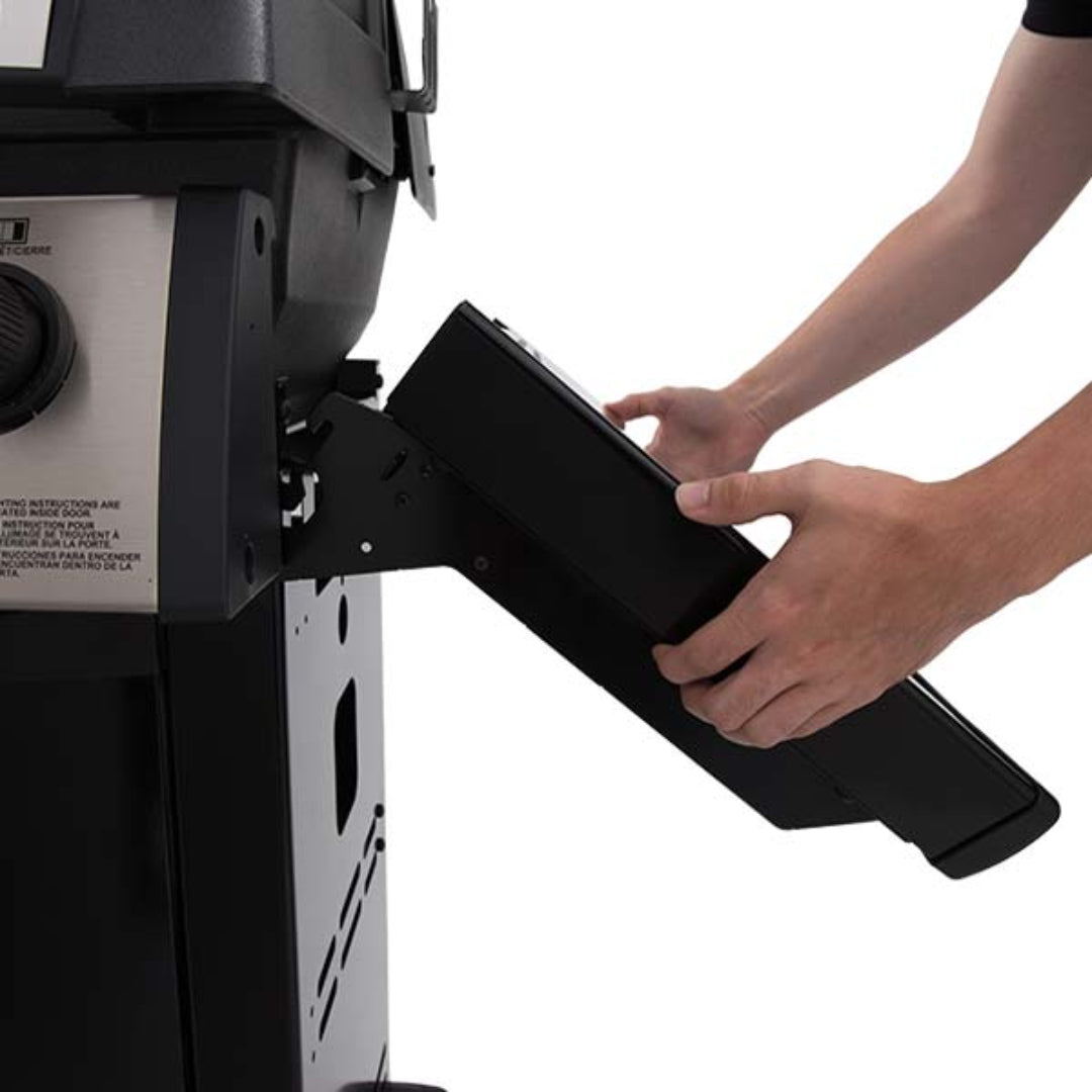 Side Burner Tray – Broil King – Crown Series – Fold-Down or Removable Accessory Tray for Versatile Cooking Setup