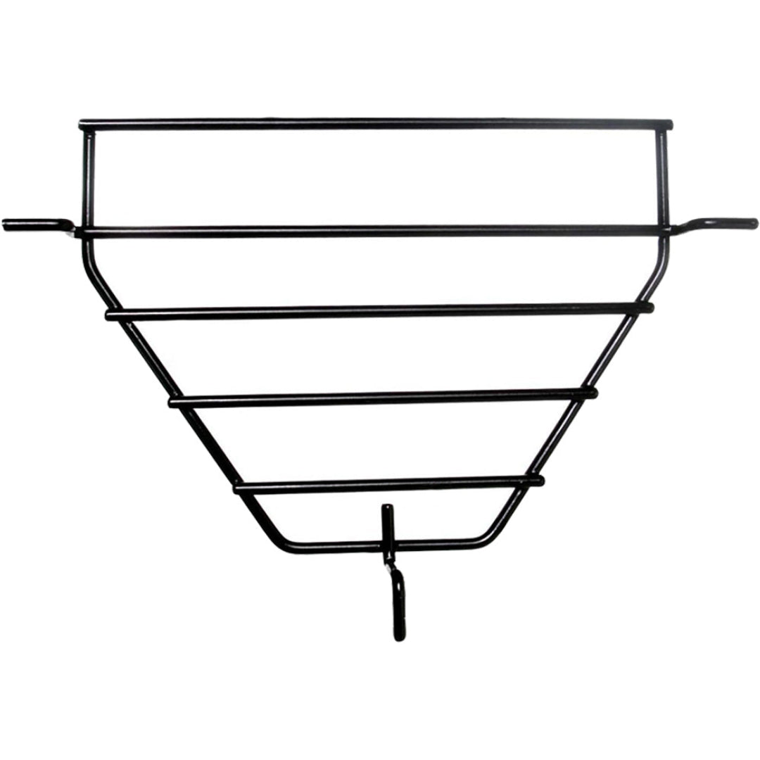 Primo XXL heat deflector/drip pan support rack, black enamel-coated steel replacement for Primo Oval kamado grill