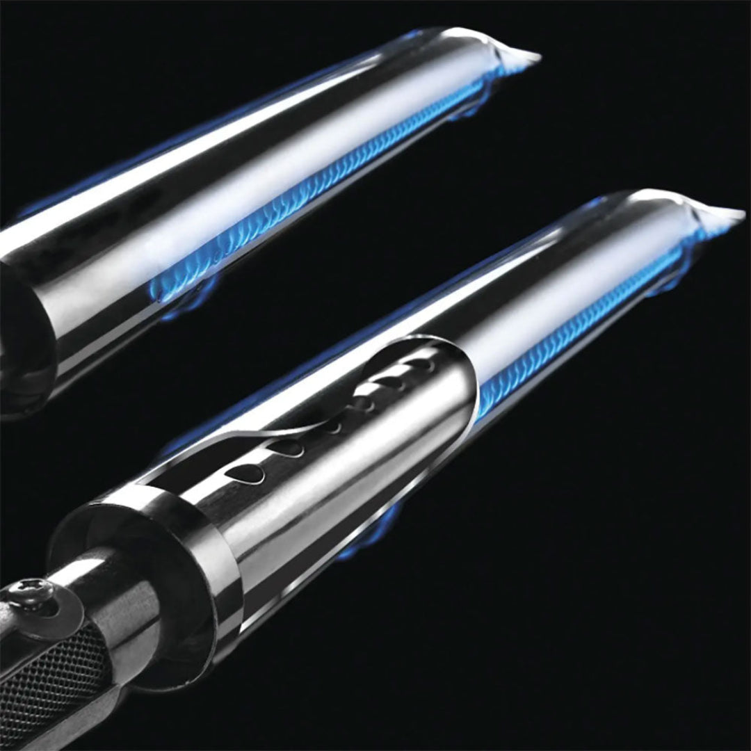 Regal S 590 Pro dual infrared quartz tubes, blue flame emitters, stainless steel replacement for outdoor propane patio heater