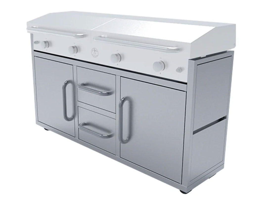 Le Griddle Freestanding Cart for 60-Inch Four-Burner Gas Griddle (GFE160) - GFCART160