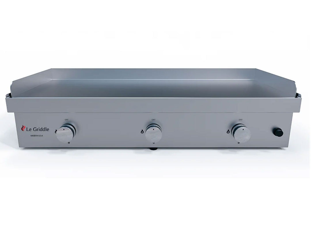 Le Griddle "The Big Texan" 41-Inch Built-In / Countertop Triple-Burner Gas Griddle - GFE105