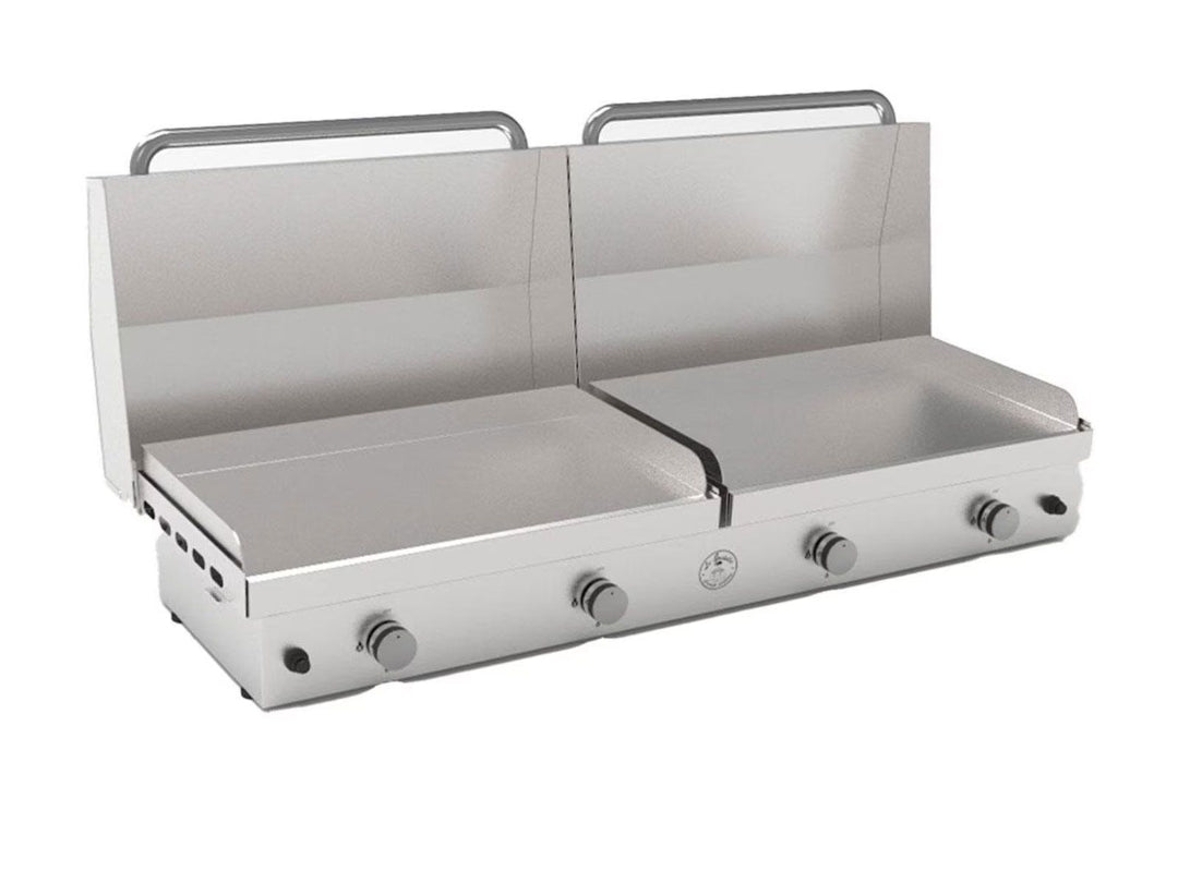 Le Griddle "The Grand Texan" 60-Inch Built-In / Countertop / Freestanding Quad-Burner Gas Griddle - GFE160