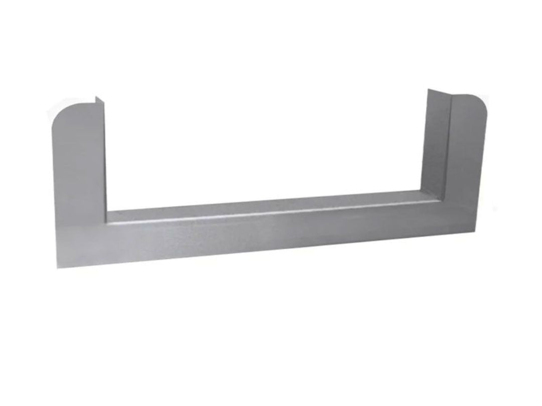 A stainless steel trim kit designed for 30-inch Le Griddle gas and electric griddles, featuring a brushed finish.