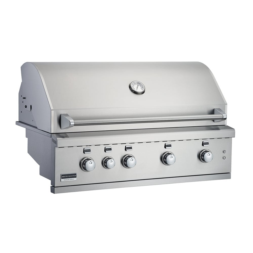 Broilmaster B-Series 40" 5-Burner Stainless Natural Gas Grill - BSB405N