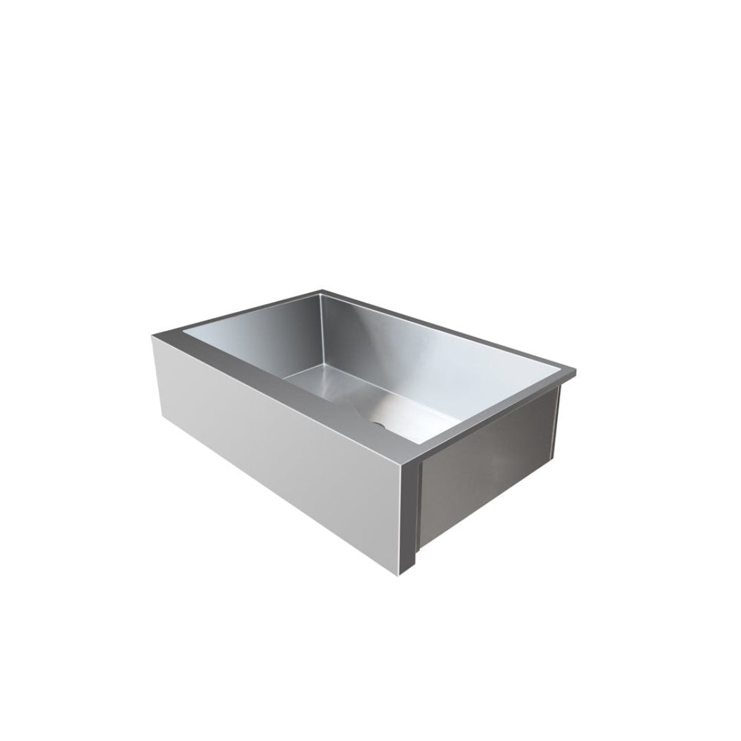 Trueflame  32-inch stainless steel farmhouse apron-front single-bowl deep kitchen sink model 125-TF-NK-32FH1