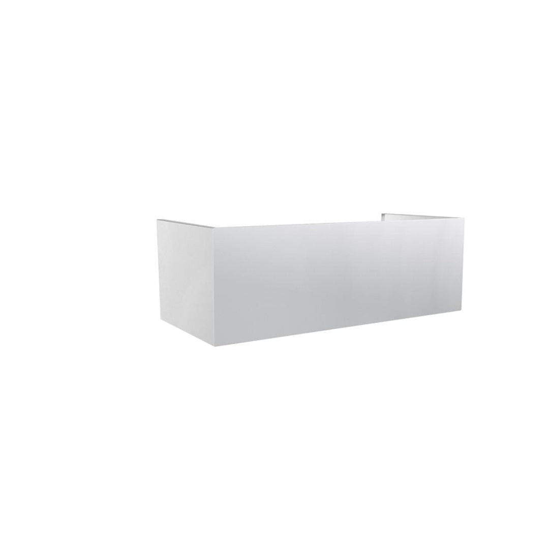 Trueflame TF-VH36 white modern rectangular trough planter 36-inch low-profile outdoor patio planter box
