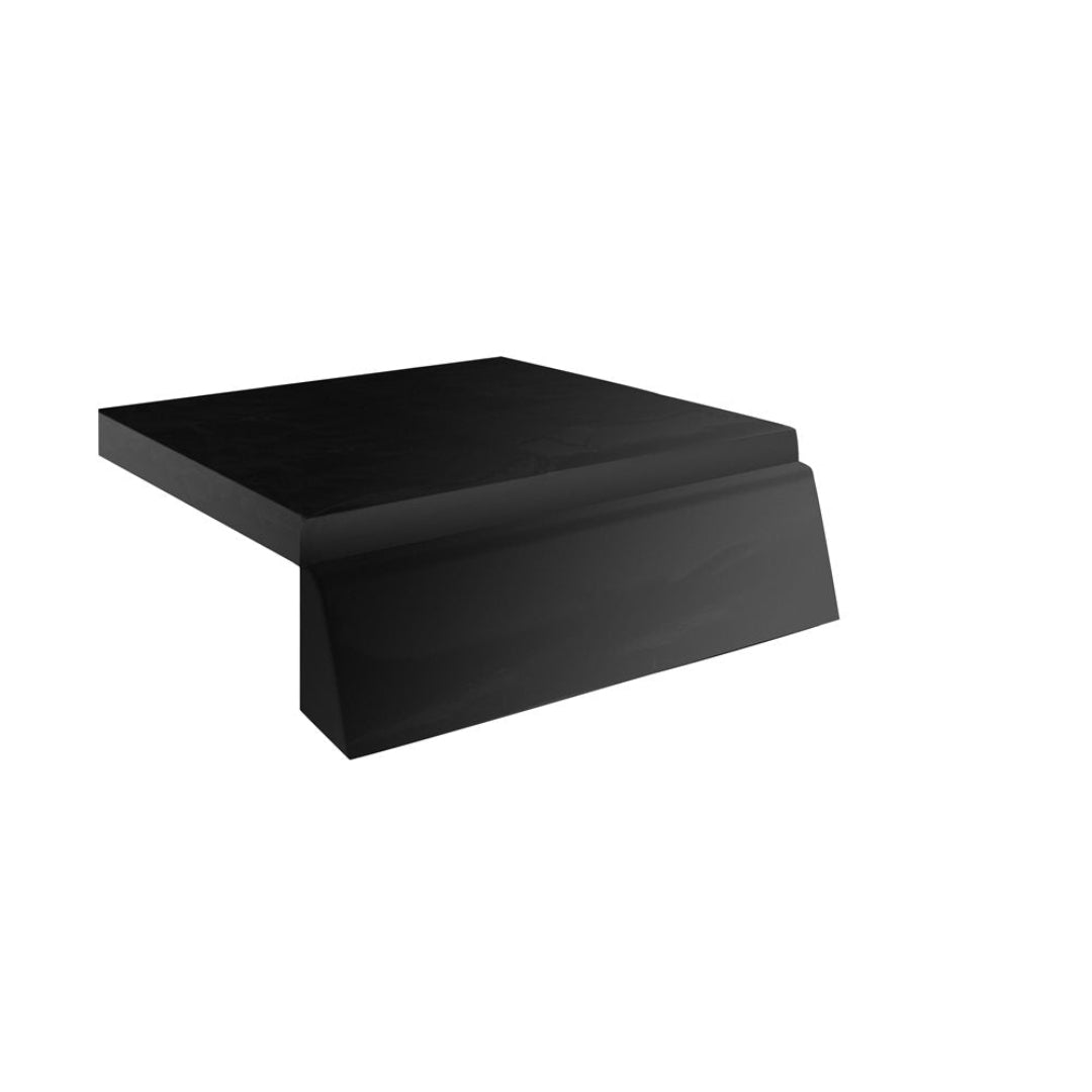Vine & Flame TFGC Grid 301 black rectangular fire pit lid cover to convert outdoor fire pit into table