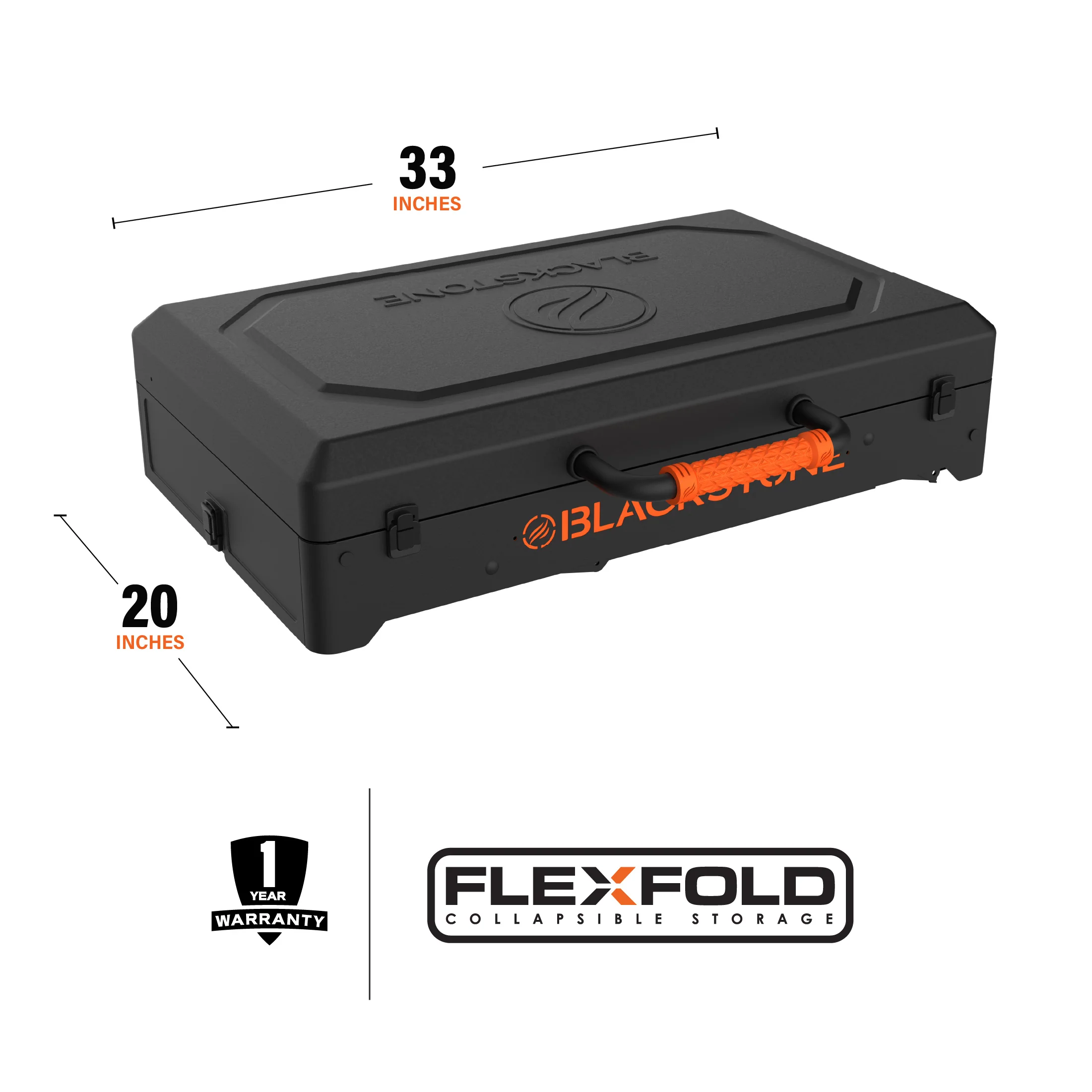 Blackstone On-The-Go Prep Cart with Foldable Table and Storage - 2237