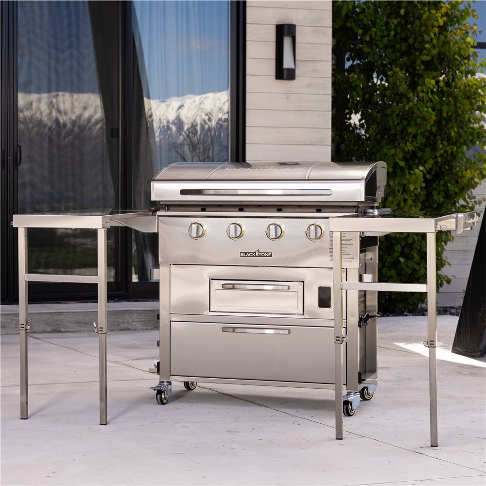 Blackstone Select 36" Griddle Air Fryer Combo with Dual Side Tables & Storage Drawers – 6006