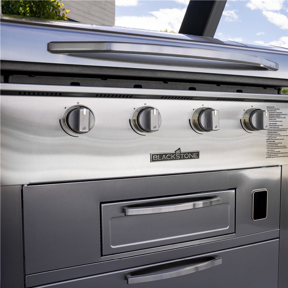 Blackstone Select 36" Griddle Air Fryer Combo with Dual Side Tables & Storage Drawers – 6006