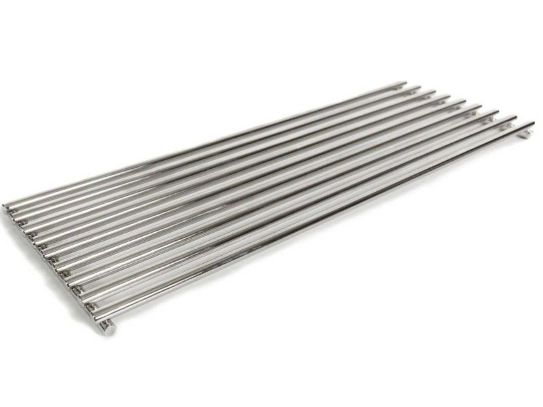 Stainless steel cooking grate for Broil King Regal grill, heavy-duty rod design for even heat retention