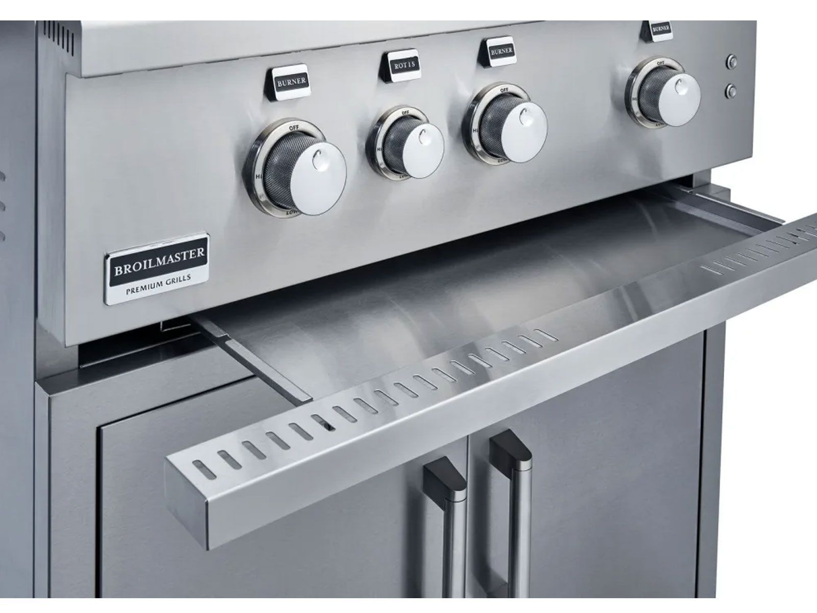 Broilmaster B-Series 32" 4-Burner Stainless Natural Gas Grill - BSB324N