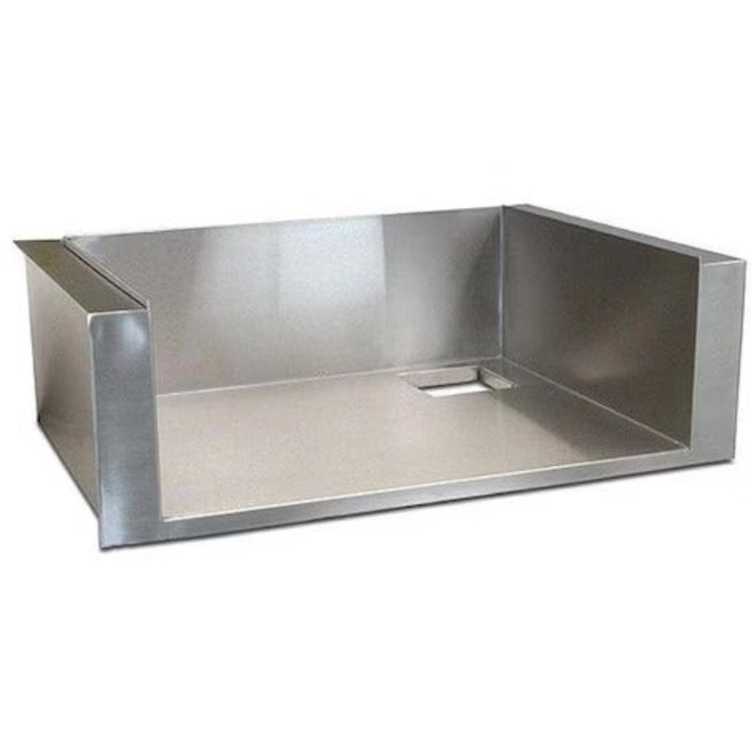FireMagic 23x16 Deluxe Gourmet stainless steel insulating firebox liner model 3220-50 drop-in liner for built-in gas grill with drain cutout