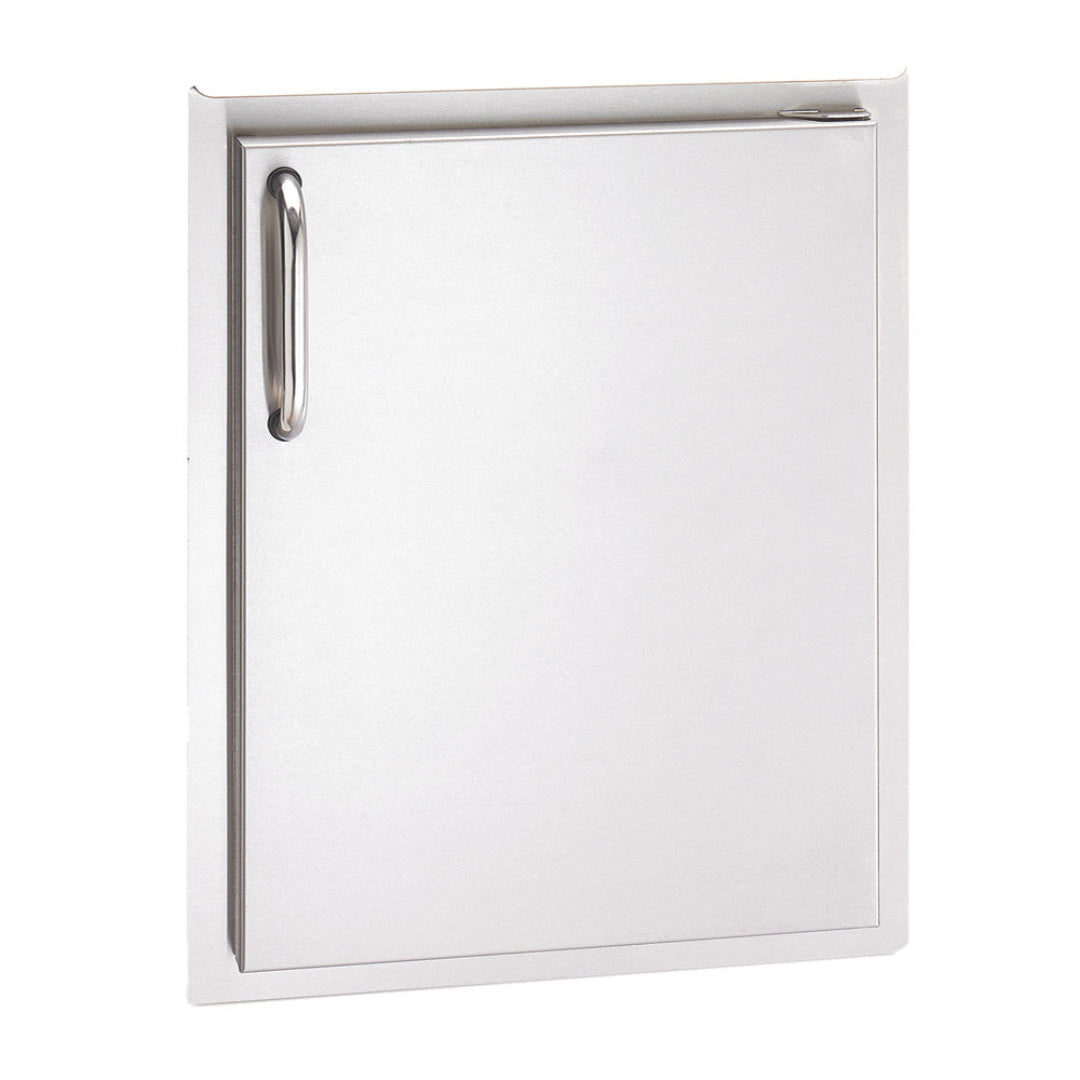 Fire Magic Aurora 24 in x 17 in flush-mount right-hinged stainless steel access door 33924-SR for outdoor kitchen grill island