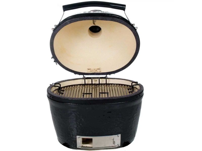 Primo Oval XL 400 Jack Daniel’s Edition Ceramic Kamado Charcoal Grill – PGCXLHJ