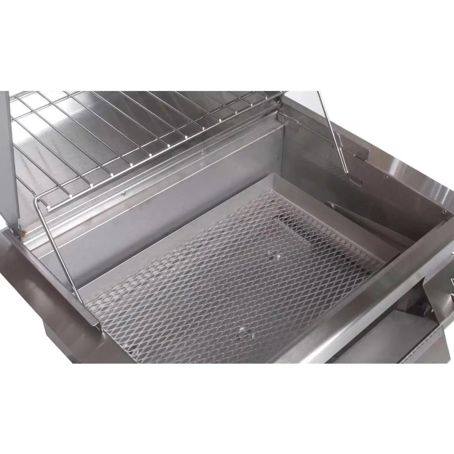 Fire Magic 30" Built-In Stainless Steel Charcoal Grill with Smoker Hood