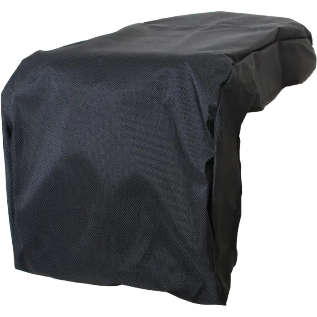 AOG double-sided burner cover black heavy-duty weather-resistant protective cover for double-sided gas fire pit burners