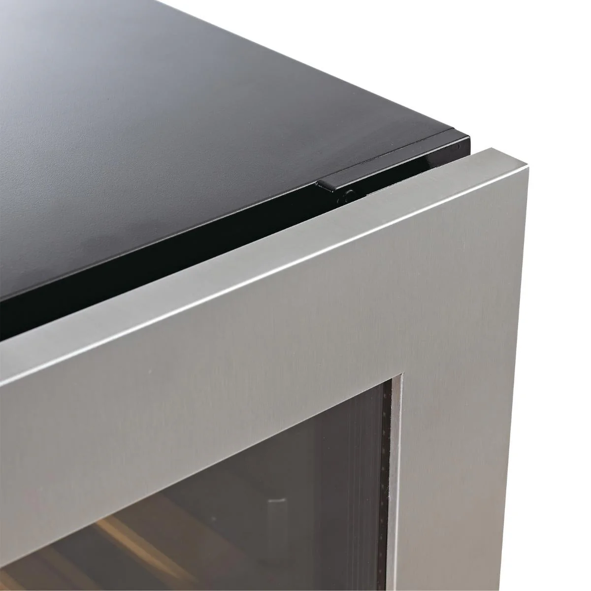 Kings Bottle 24-Inch Ultimate Under-Bench Wine & Beverage Refrigerator Combo with Low-E Glass Door
