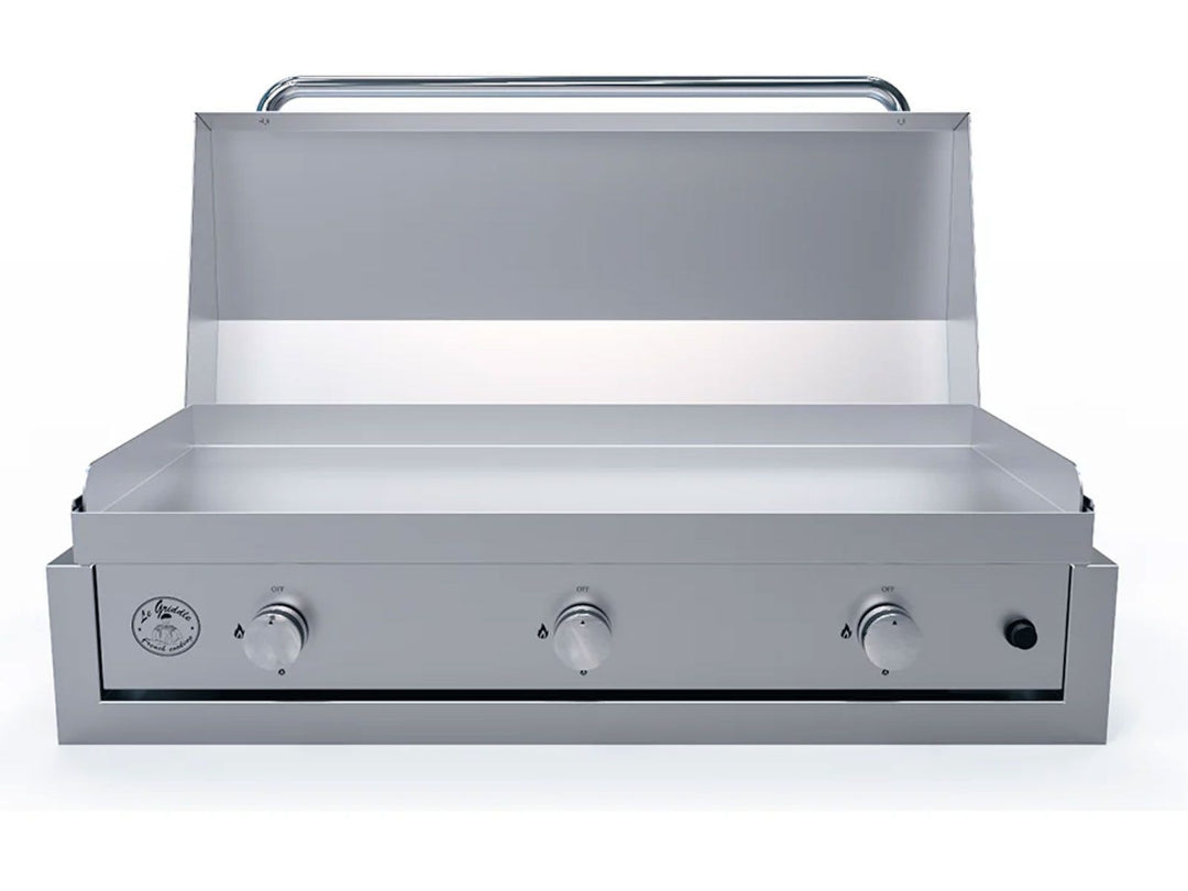 Le Griddle "The Big Texan" 41-Inch Built-In / Countertop Triple-Burner Gas Griddle - GFE105
