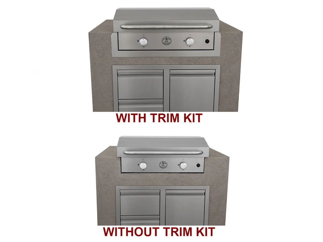 Le Griddle 41-Inch Trim Kit for Built-In “The Big Texan” Gas Griddle - GFFRAME105
