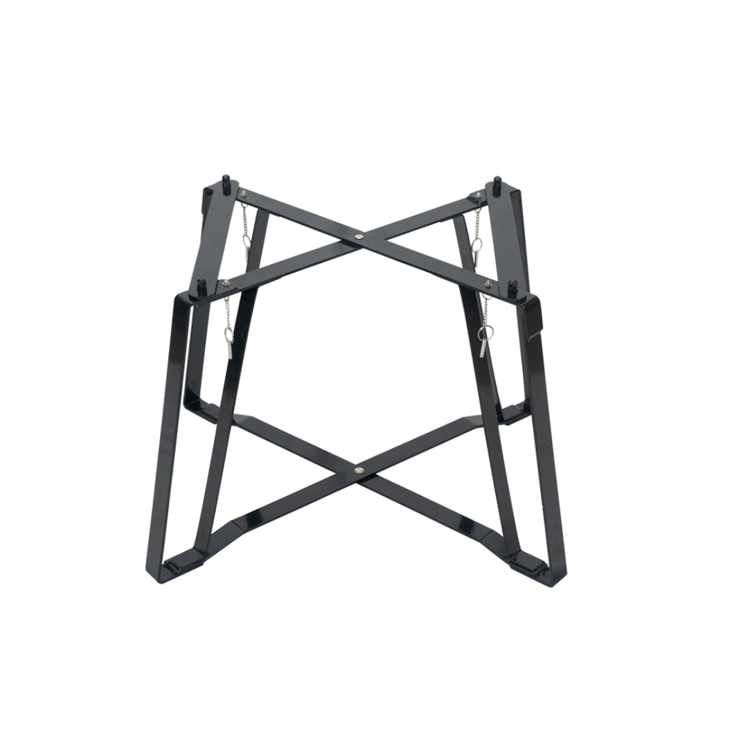 Primo GO folding steel base stand for Primo GO portable kamado grill, black collapsible grill support